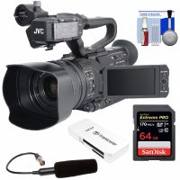 جی وی سی GY-HM170U اولترا 4K HD پروفشنال کم کوردر باندل