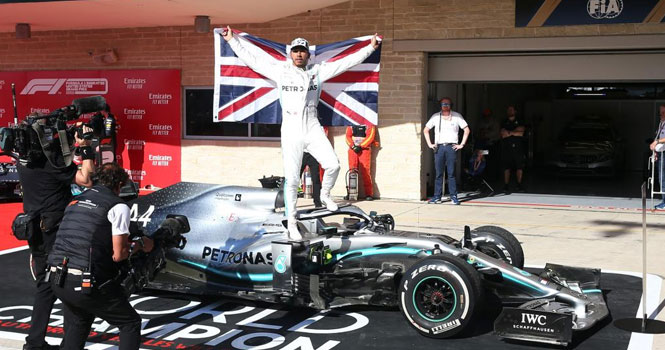لوئیز همیلتون (Lewis Hamilton) قهرمان مسابقات فرمول 1 سال 2019 شد