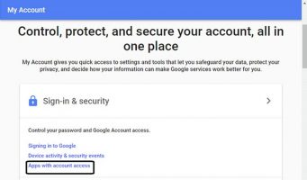 مرحله اول: فعال کردن گزینه IMAP access