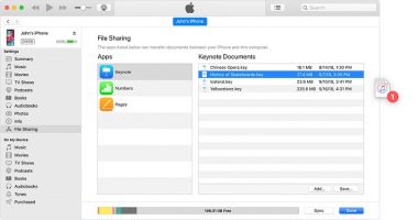 کپی کردن فایل از یک اپلیکیشن iOS یا iPadOS به رایانه