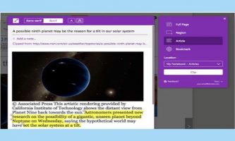 وان نوت وب کلیپر (OneNote Web Clipper)