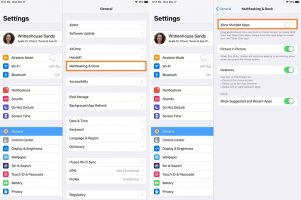 قابلیت Slide Over آیپد