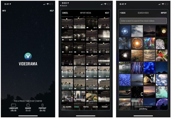 ویدیو راما ویدیو ادیتور (Videorama Video Editor)