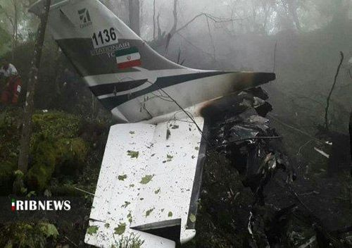 سقوط هواپیما در مازندران
