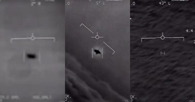 انتشار ویدئوهای UFO از سوی پنتاگون