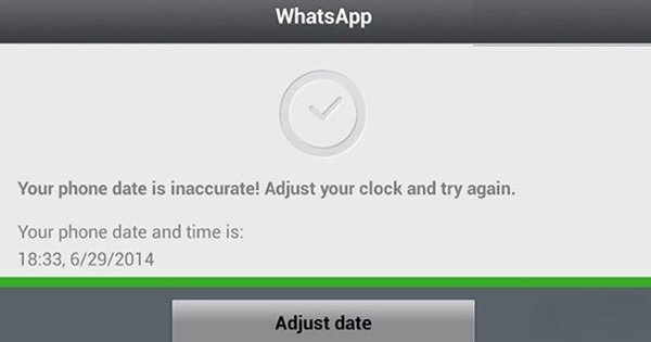 رفع مشکل تنظیم تاریخ و ساعت در واتساپ ؛ چگونه زمان واتساپ را تنظیم کنیم؟