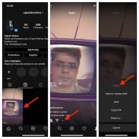 حذف Reels استوری