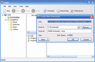 نرم افزار مدیریت دانلود Orbit Downloader