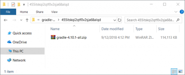 نصب آفلاین Gradle