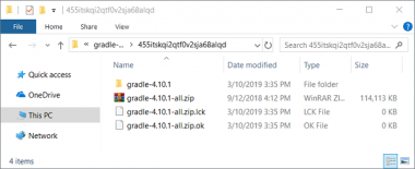 نصب آفلاین Gradle