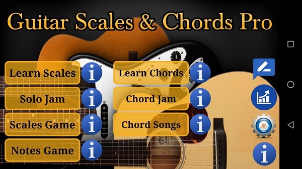  Guitar Scales & Chords Pro