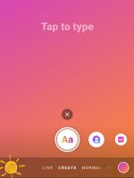 معرفی Type mode های استوری