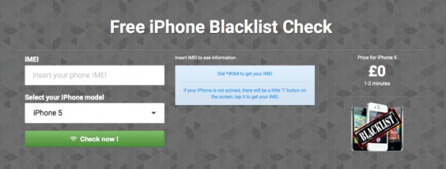 برنامه IMEI Blacklist Checker