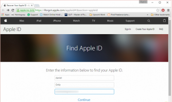رفع مشکل Your Apple ID has been disabled اپل آیدی از طریق سایت