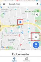 نحوه ارسال لوکیشن در گوگل مپ