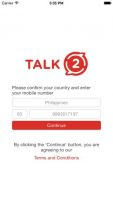 برنامه Talk2 (ساخت رایگان شماره تلفن مجازی فیلیپین)
