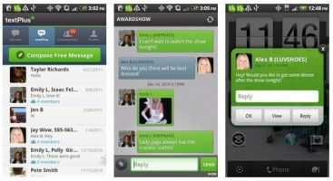 برنامه TextPlus (ساخت رایگان شماره تلفن مجازی آمریکا)