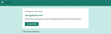 نحوه درج فرم گوگل در بدنه یک ایمیل