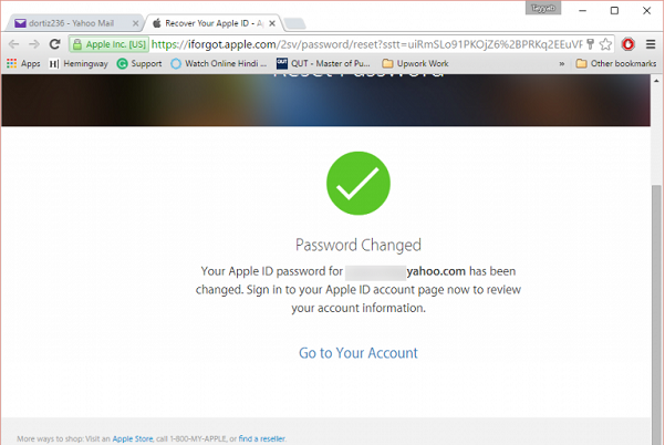 رفع مشکل Your Apple ID has been disabled اپل آیدی از طریق سایت