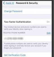 احراز هویت دو مرحله ای برای حل مشکل Apple ID Disabled