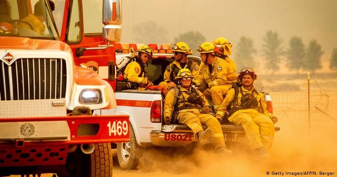 بزرگترین آتش سوزی تاریخ جهان در کالیفرنیا ؛‌ 2.2 میلیون هکتار زمین سوخته است!