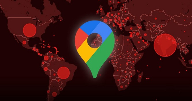 گوگل مپس مناطق خطرناک از نظر کرونا را هشدار میدهد