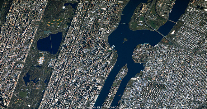 وبسایت کانن اجازه ثبت تصاویر ماهواره ای واقعی به شما می‌دهد