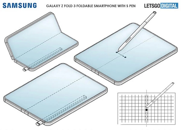 قلم S-Pen : مشخصات فنی و قیمت گلکسی زد فولد 3 (Galaxy Z Fold)