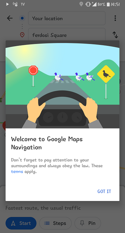 گوگل نویگیشن چیست (Goolge Navigation) و آموزش کار با آن چگونه است؟