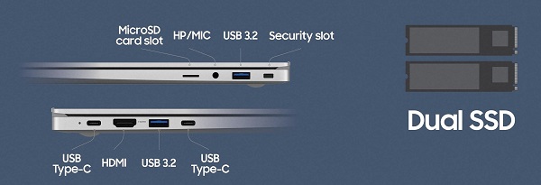 گلکسی بوک ادیسه (Galaxy Book Odyssey) سامسونگ ؛ مشخصات فنی و قیمت