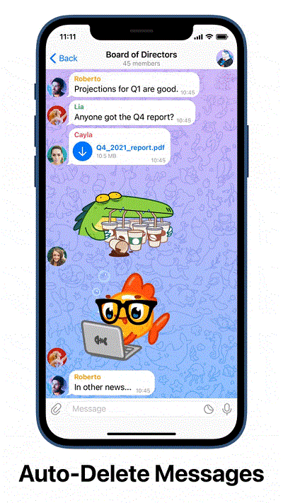 مینی پروفایل تلگرام چیست 