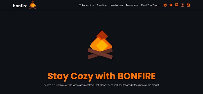 توکن Bonfire ؛ استخراج، نحوه خرید و قیمت ارز دیجیتال بن فایر