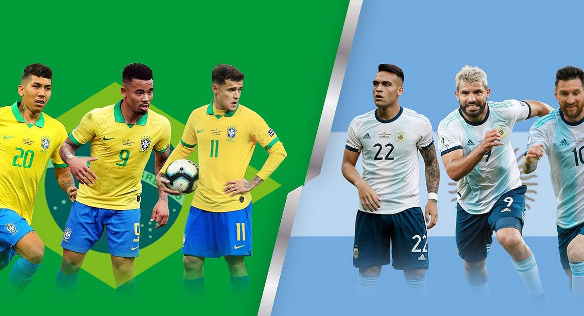 پخش زنده بازی برزیل آرژانتین کوپا آمریکا 2021