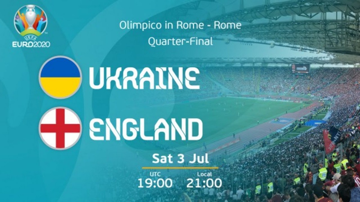 پخش زنده بازی انگلیس اوکراین یورو 2020