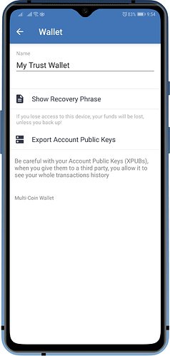 کیف پول تراست والت (Trust Wallet) 