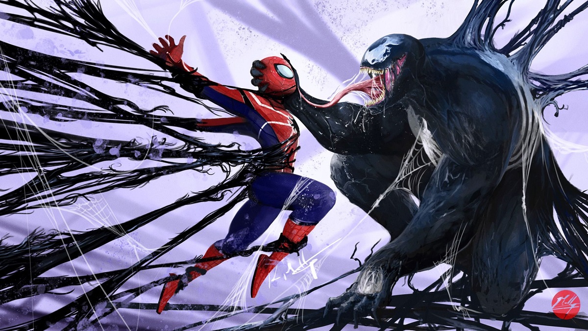 تقابل اسپایدرمن تام هالند و ونوم تام هاردی در Venom 3