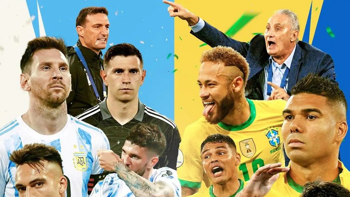 پخش زنده‌ برزیل آرژانتین 14 شهریور 1400 [مقدماتی جام جهانی قطر]