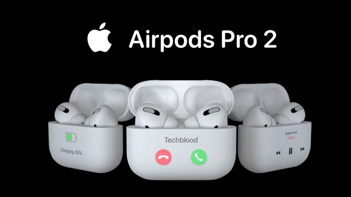 رندرهای ایرپاد پرو 2 (AirPod 2 Pro) لو رفت