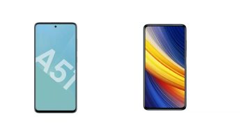 مقایسه شیائومی پوکو X3 پرو با گلکسی A51