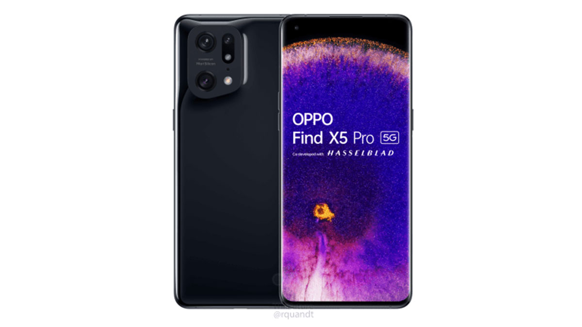 three oppo find x5 pro