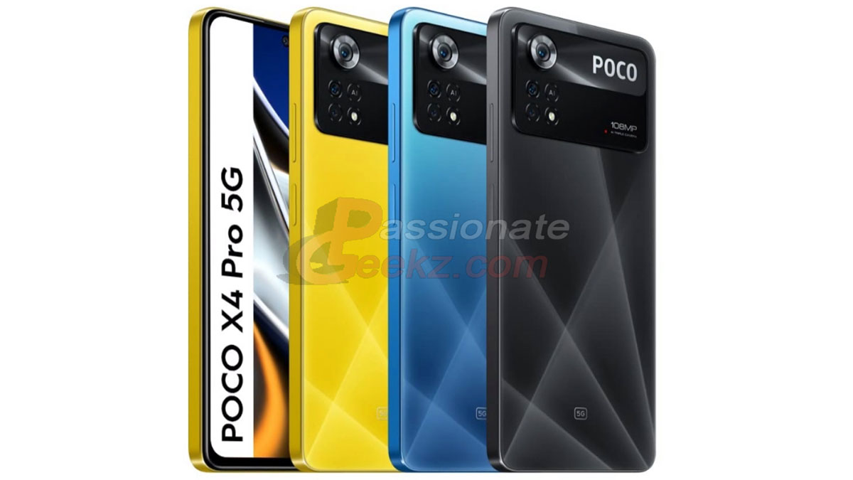ببینید: رندرهای پوکو X4 Pro 5G طراحی و رنگ بندی گوشی را به تصویر کشیدند