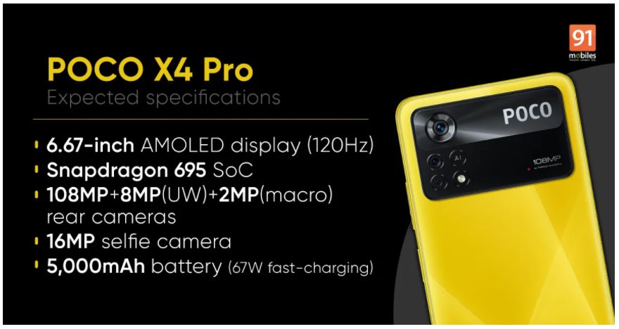 جزییات کامل‌تری از مشخصات و قیمت پوکو X4 Pro لو رفت؛ این‌بار در آمازون