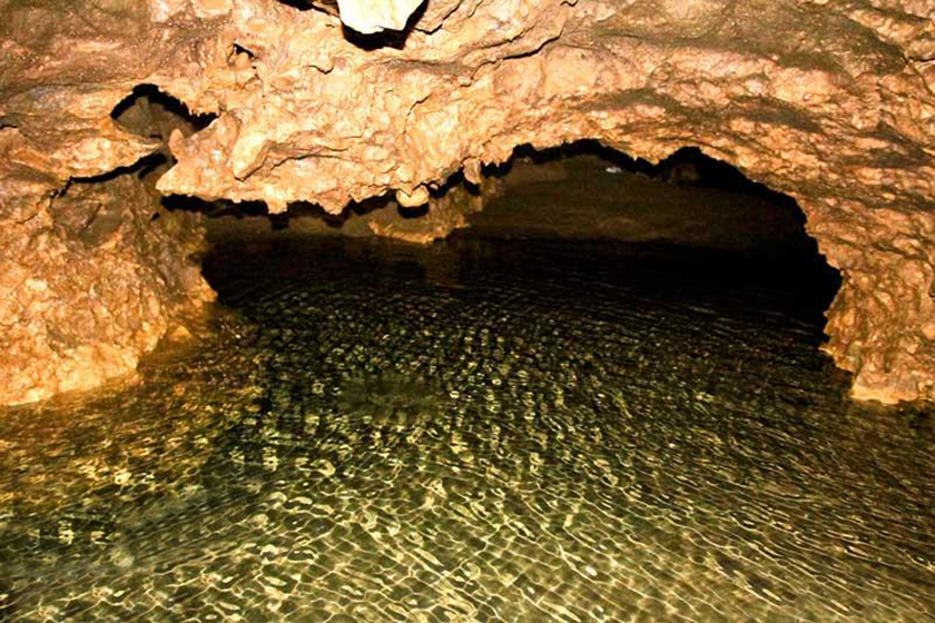 غار دانیال مازندران - غارهای آبی ایران