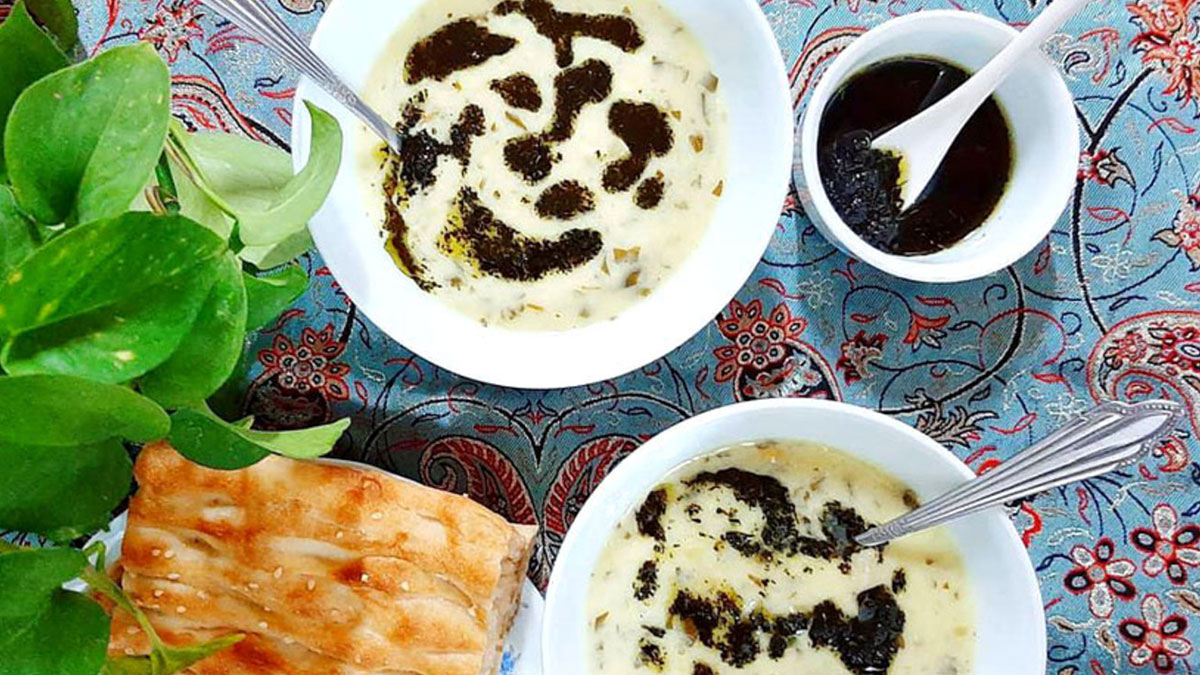آش دوغ اردبیل - معروف ترین غذاهای سنتی ایرانی