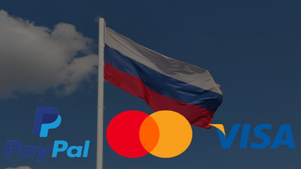 ویزا، مسترکارت و پی‌پل کاربران روسی را تحریم می‌کنند