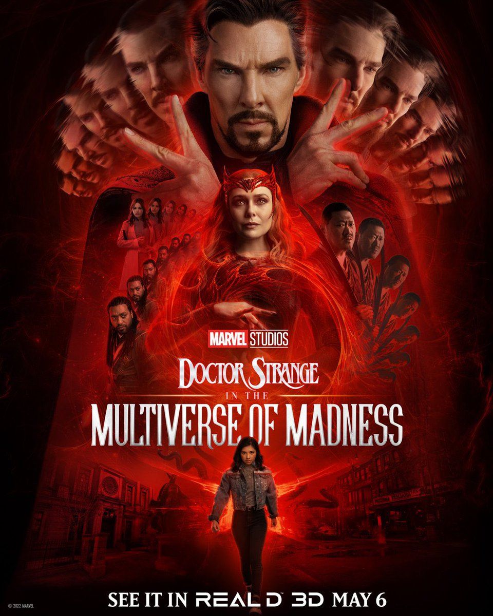 پوسترهای جدید Doctor Strange in the Multiverse of Madness