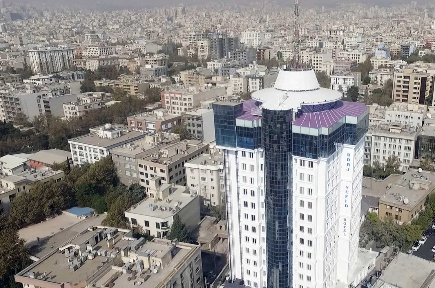 برج سفید تهران - بلندترین سازه های ایران