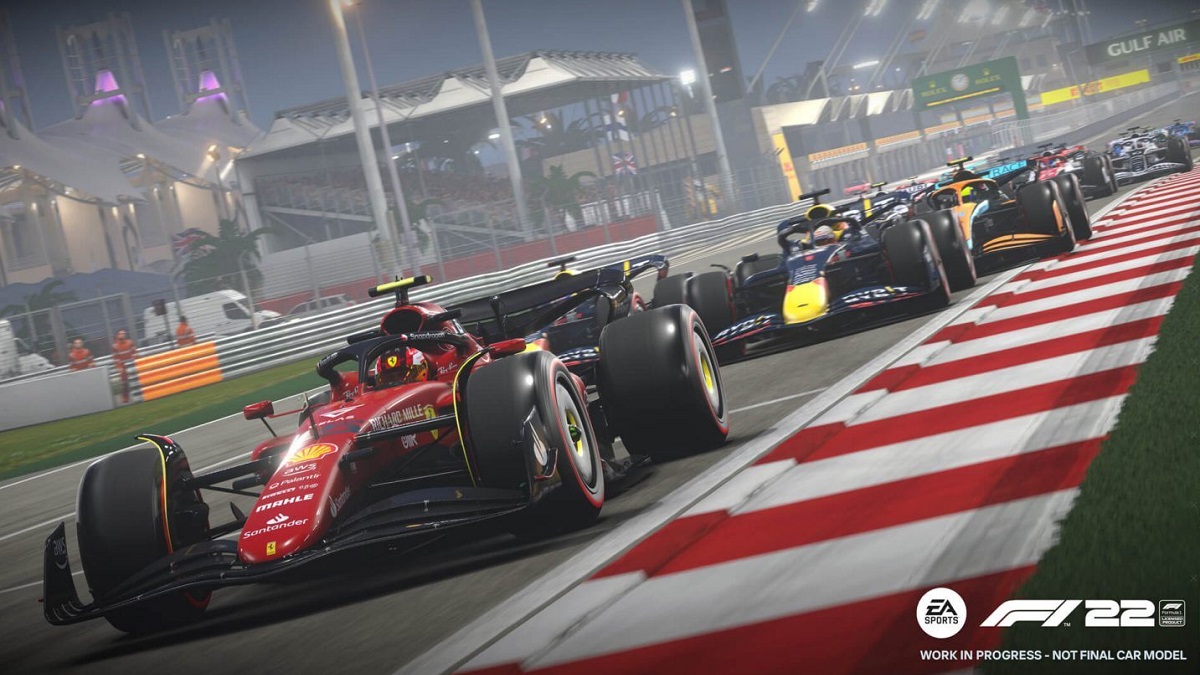 F1 22 game release trailer released;  Action scenes from Formula One races