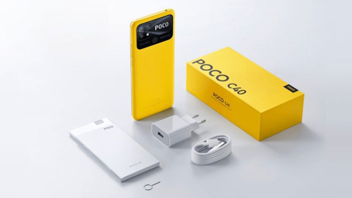 گوشی پوکو C40 با باتری 6000 میلی‌آمپر رسما رونمایی شد