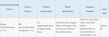 شیائومی 12S Pro با اسنپدراگون 8 پلاس نسل 1 تاییدیه 3C را دریافت کرد